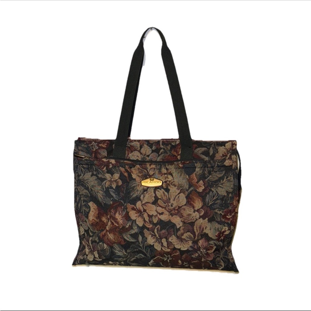 Elegant Floral Tote Bag